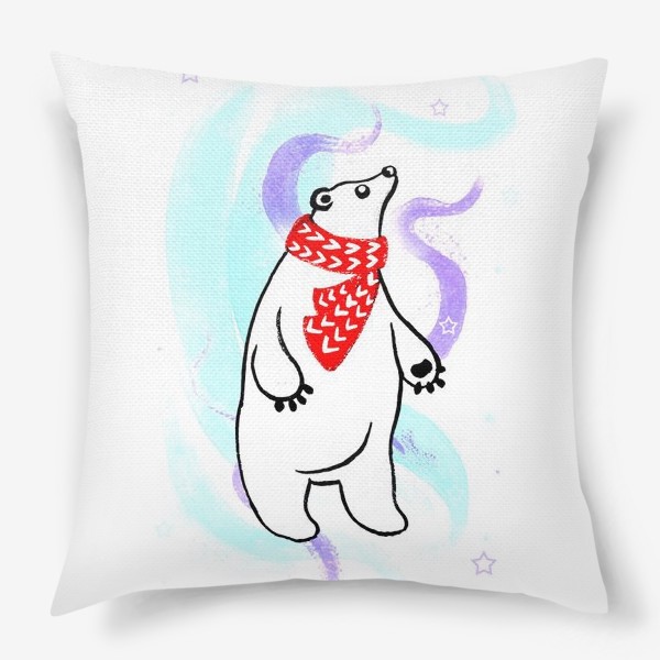 Подушка «Полярный медведь»