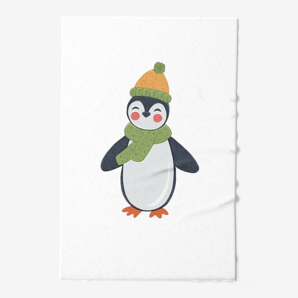 Полотенце «Весёлый пингвин»