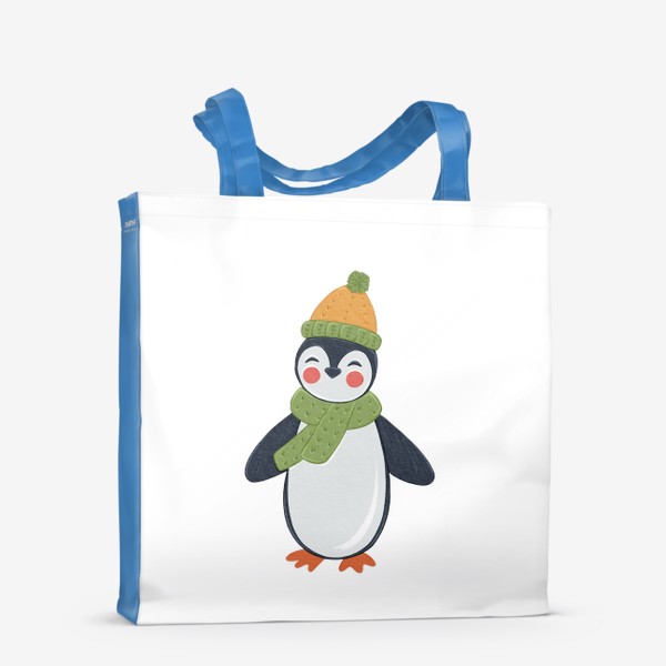 Сумка-шоппер «Весёлый пингвин»