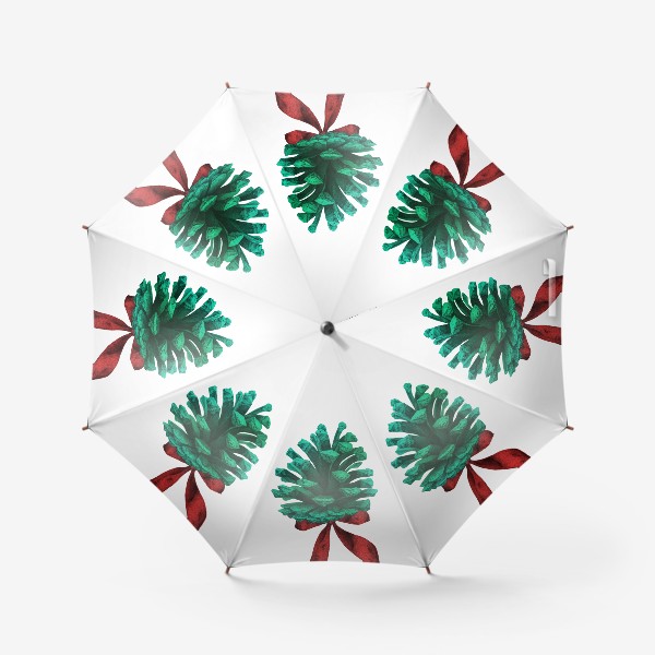 Зонт «Новогодняя шишка»