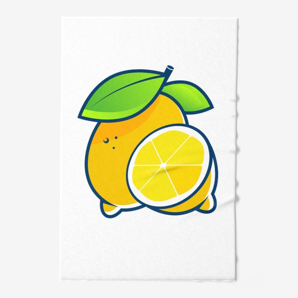 Полотенце «лимон»