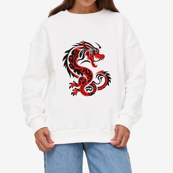Свитшот «Китайский дракон. Символ 2024 Нового года»
