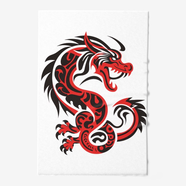Полотенце «Китайский дракон. Символ 2024 Нового года»