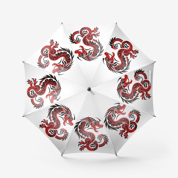 Зонт «Китайский дракон. Символ 2024 Нового года»