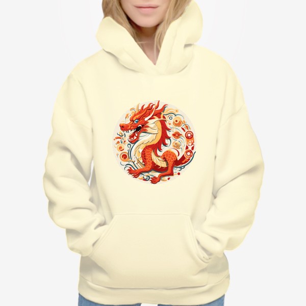 Худи «Китайский дракон. Символ 2024 Нового года»