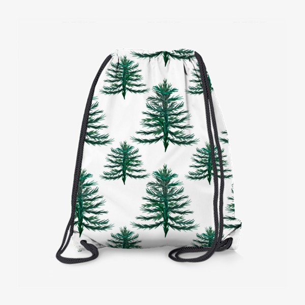 Рюкзак «Паттерн ёлочки в лесу»