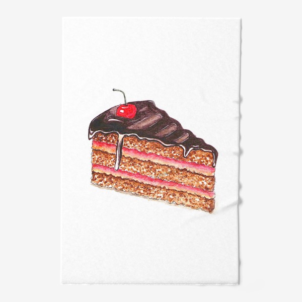 Полотенце «кусок торта»