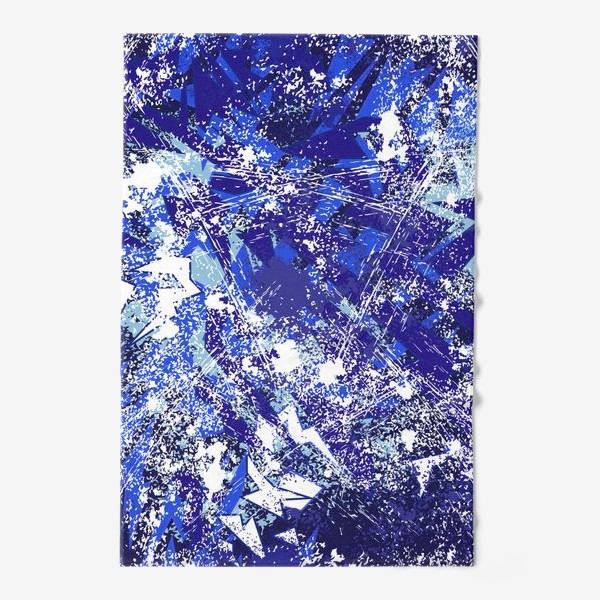 Полотенце «абстрактный ультра синий фон »