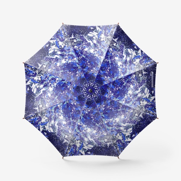 Зонт «абстрактный ультра синий фон »
