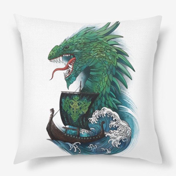 Подушка «Морской дракон»