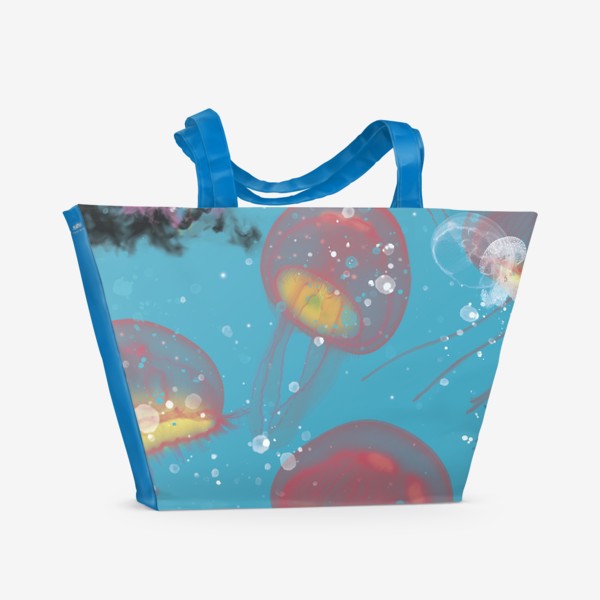 Пляжная сумка «Волшебные медузы»