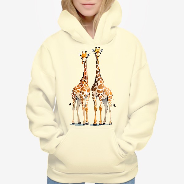 Худи «Друзья-жирафы»