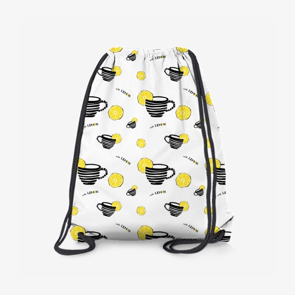 Рюкзак «Чашка с лимоном»