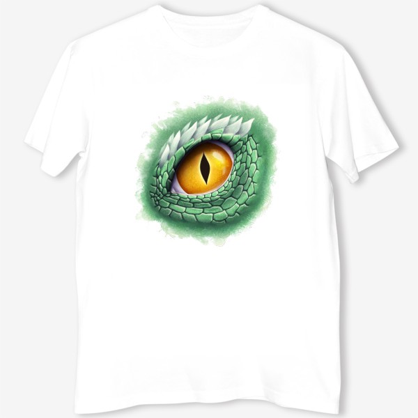 Футболка «Глаз зеленого дракона»