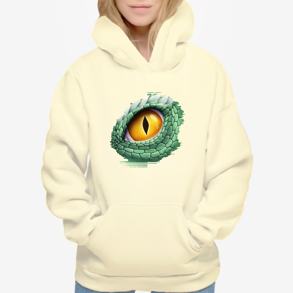 Худи «Глаз зеленого дракона»