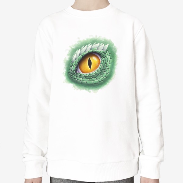 Свитшот «Глаз зеленого дракона»