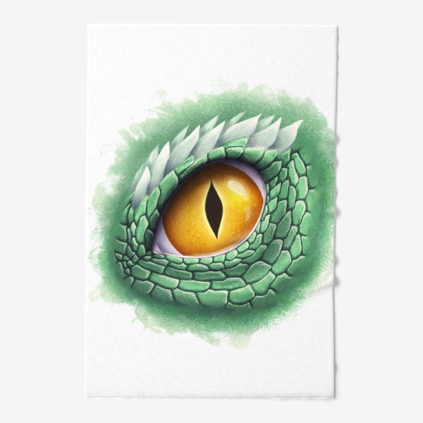 Полотенце «Глаз зеленого дракона»