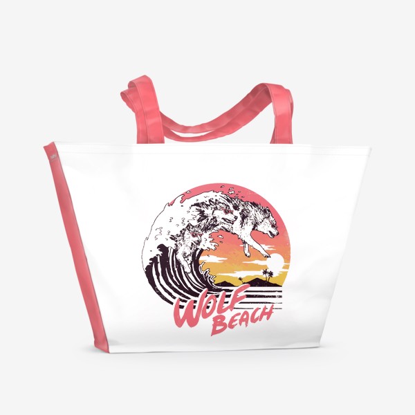 Пляжная сумка «WOLF BEACH»