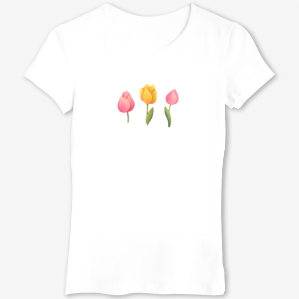 Футболка «Тюльпаны - весенние цветы на 8 марта»
