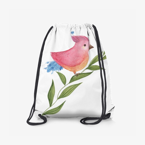 Рюкзак «Птица на веточке»
