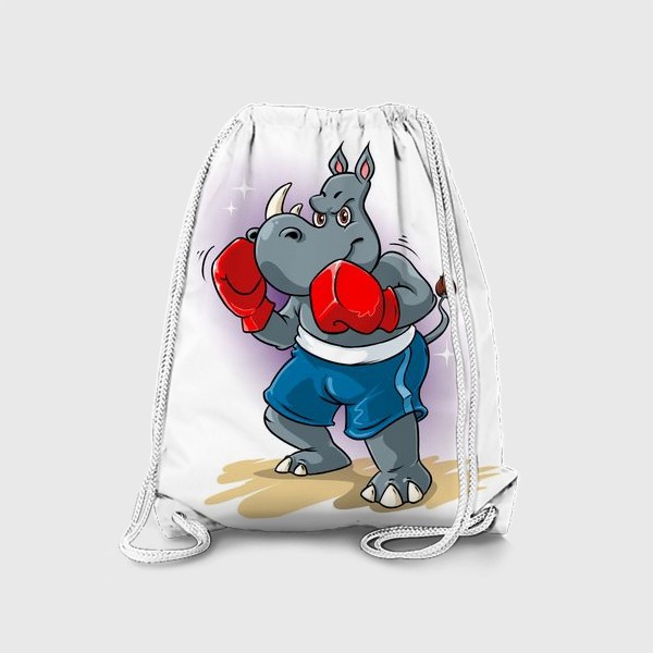 Рюкзак «носорожек боксер»