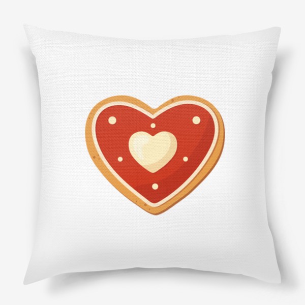 Подушка «Имбирное Сердце»