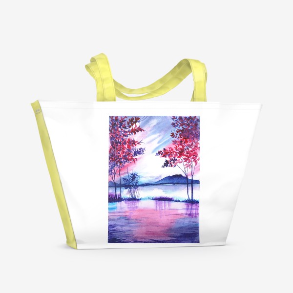 Пляжная сумка «озеро»