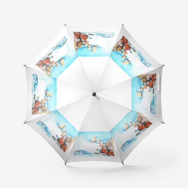 Зонт «море»