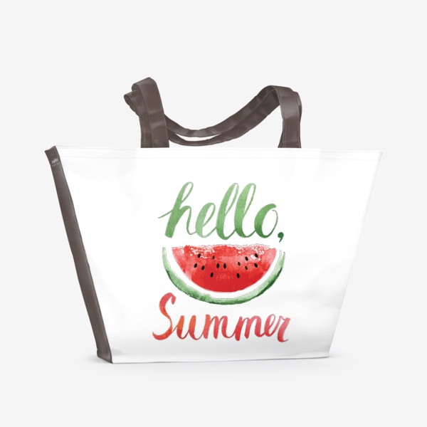 Пляжная сумка «Привет лето»
