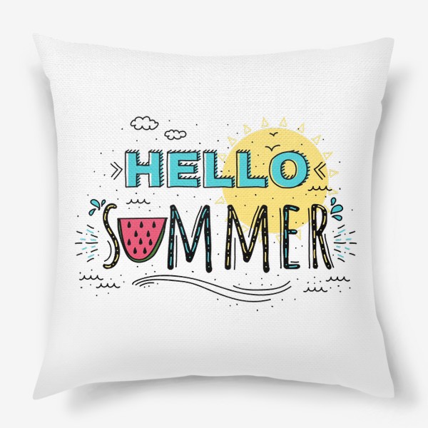 Подушка «Привет лето»