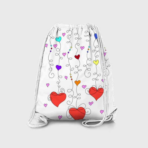 Рюкзак «Сердечная гирлянда»