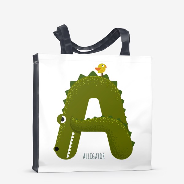 Сумка-шоппер «A alligator»