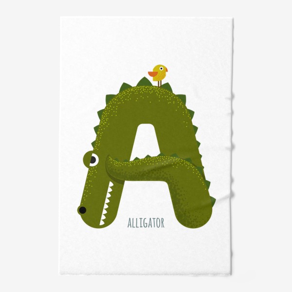 Полотенце «A alligator»