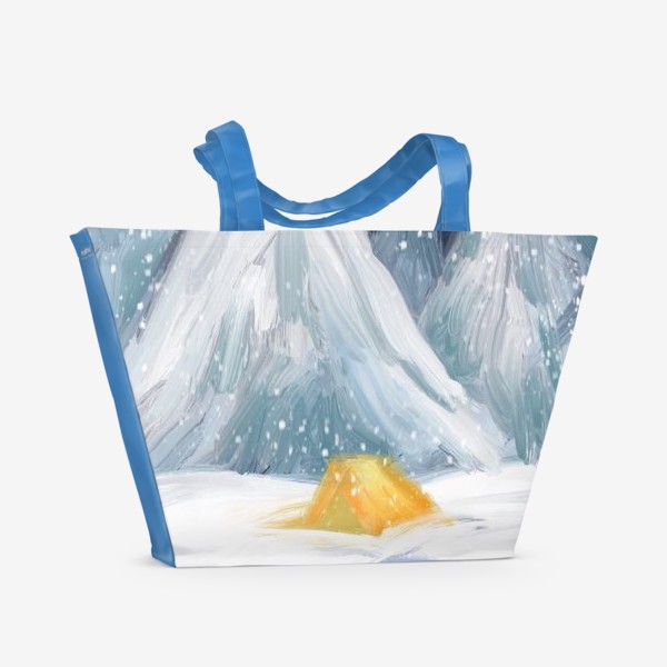Пляжная сумка «Путешествие в горы»