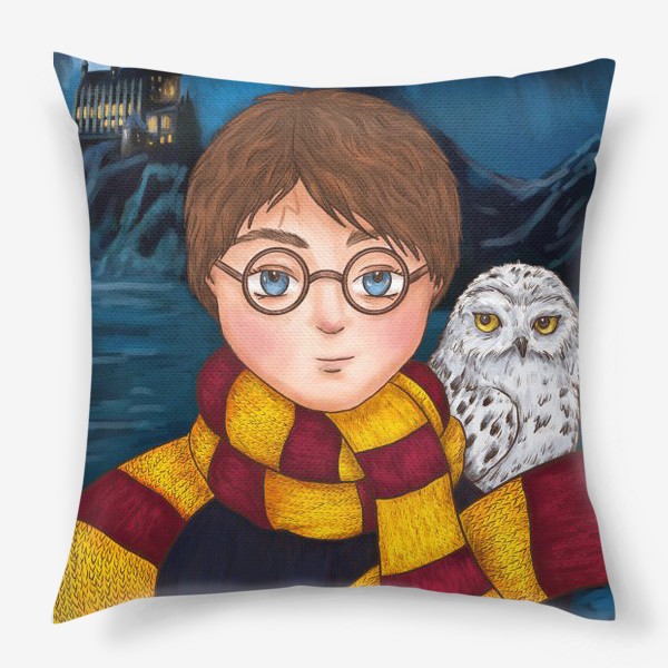 Подушка «Гарри Поттер и Букля»