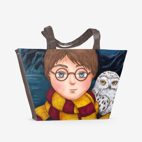 Пляжная сумка «Гарри Поттер и Букля»