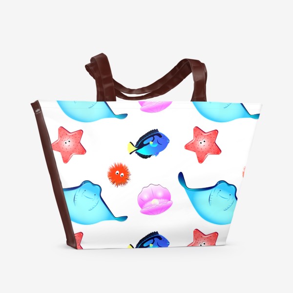 Пляжная сумка «Морские приключения»