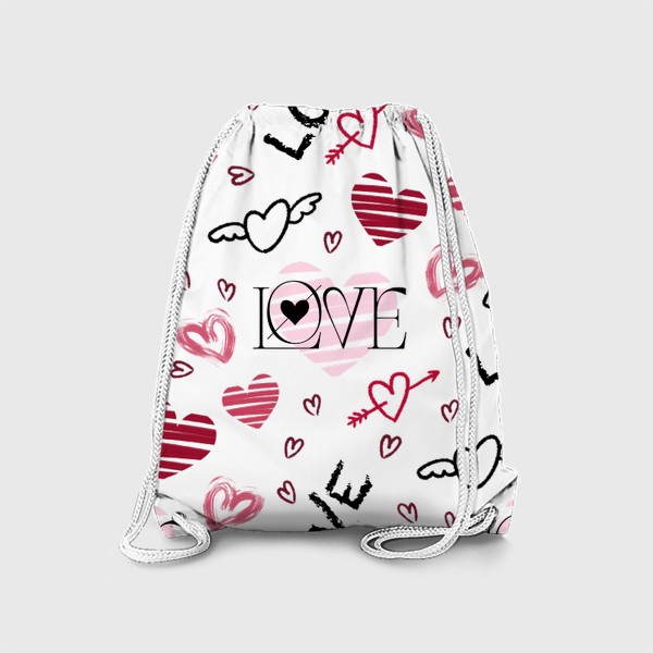 Рюкзак «Паттерн сердце »