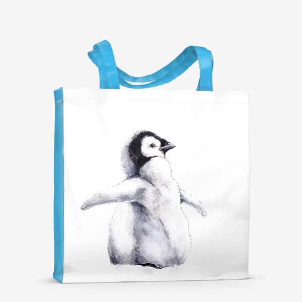 Сумка-шоппер «Пингвин. Птицы»