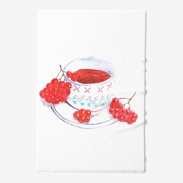 Полотенце «чай с рябиной»
