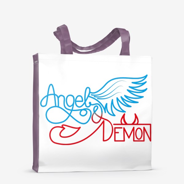 Сумка-шоппер «Ангел и Демон»