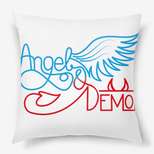 Подушка «Ангел и Демон»