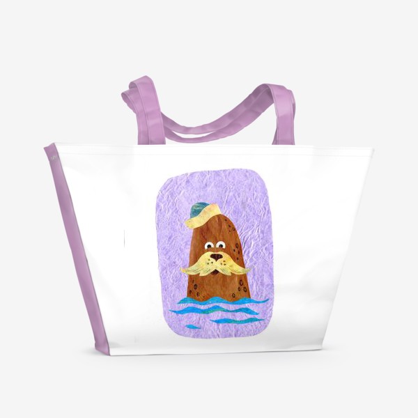 Пляжная сумка «моржик»