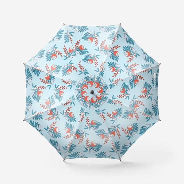 Зонт «Букет тропических цветов.»