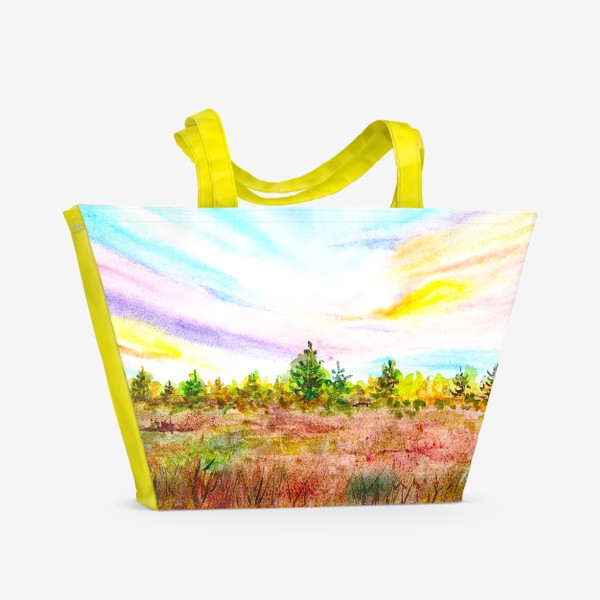Пляжная сумка «пейзаж»