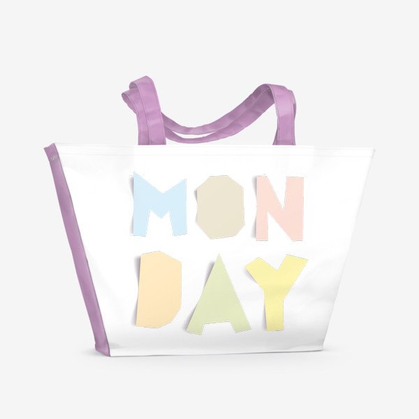 Пляжная сумка «monday»