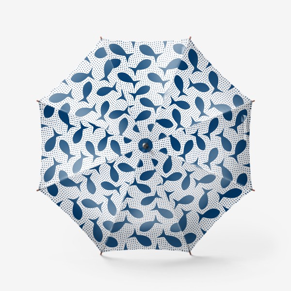 Зонт «Мозаичные рыбки»