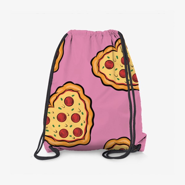 Рюкзак «Пицца розовая»