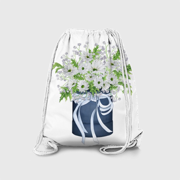 Рюкзак «Белые хризантемы в подарок»