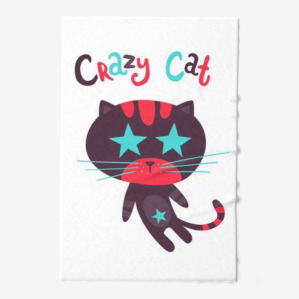 Полотенце «Crazy cat»